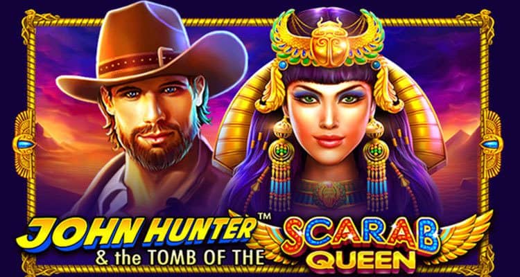 John Hunter and the Tomb of the Scarab Queen Slot Review by Pragmatic Play Free Play slot cover image