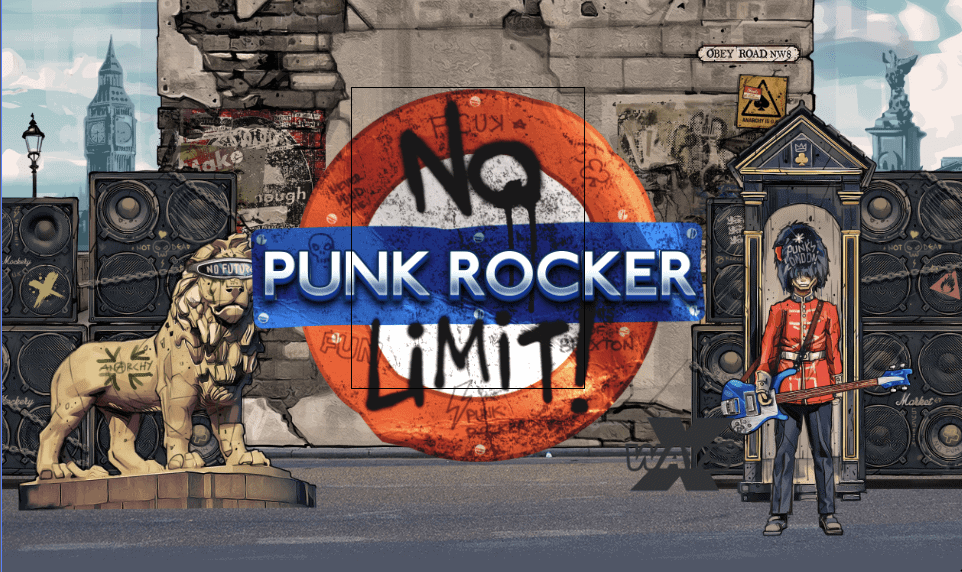 Punk Rocker Slot by Nolimit City Demo slot cover image