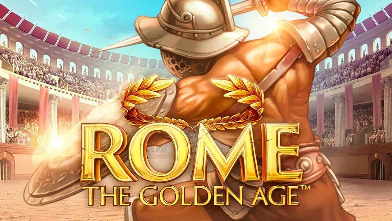Rome The Golden Age Slot Review by NetEnt Free Play slot cover image