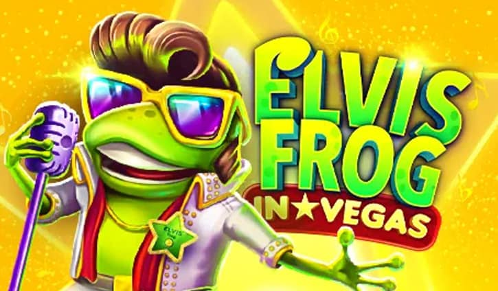 Elvis Frog in Vegas Slot by BGaming Free Play slot cover image