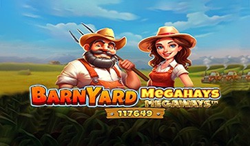 Barnyard Megahays Megaways Slot Demo by Pragmatic Play slot cover image