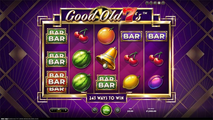Good Old 7s slot
