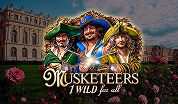 Musketeers 1 Wild For All Slot – Demo & Review slot cover image