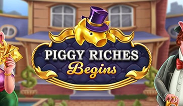 Piggy Riches Begins Slot by Red Tiger Demo slot cover image