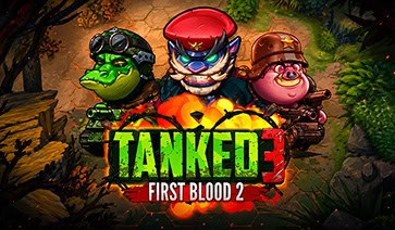 Tanked 3 First Blood 2 Slot Review by Nolimit City Free Play slot cover image
