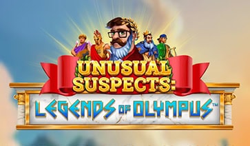 Unusual Suspects Legends of Olympus Slot Demo by Northern Lights Gaming slot cover image