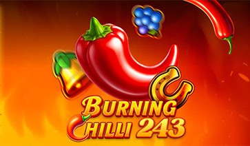 Burning Chilli 243 Slot by BGaming Demo slot cover image