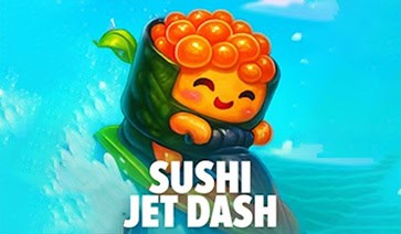 Sushi Jet Dash Slot Demo by 18 Gaming slot cover image
