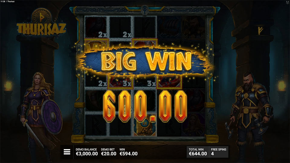Thurisaz slot big win