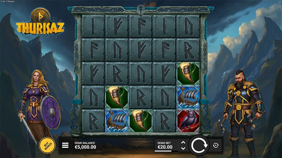 Thurisaz slot game preview