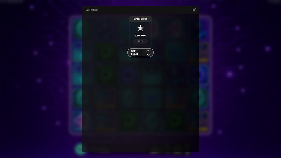 Cyber Black Hole slot bonus buy