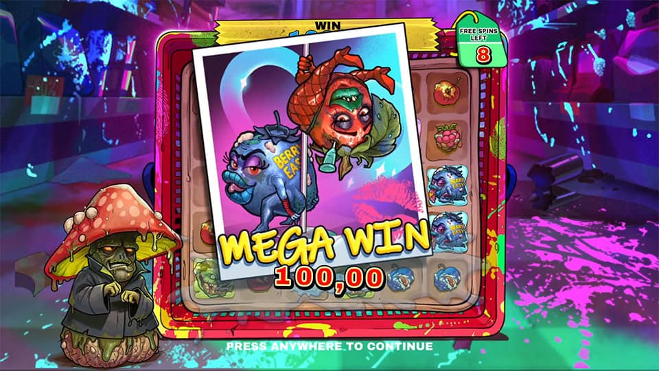 Rotten Fruits slot big win