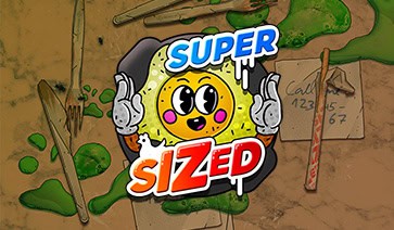 Supersized Slot by Nolimit City Demo slot cover image