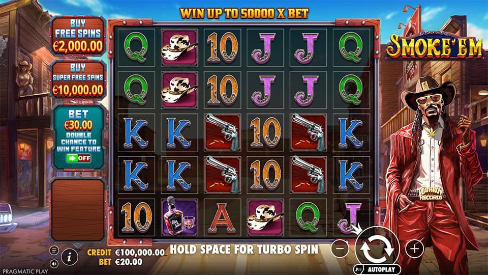 SmokeEm slot game preview