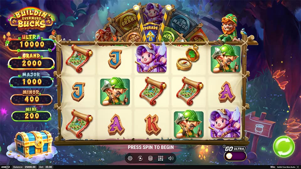 Buildin Even More Bucks slot game preview