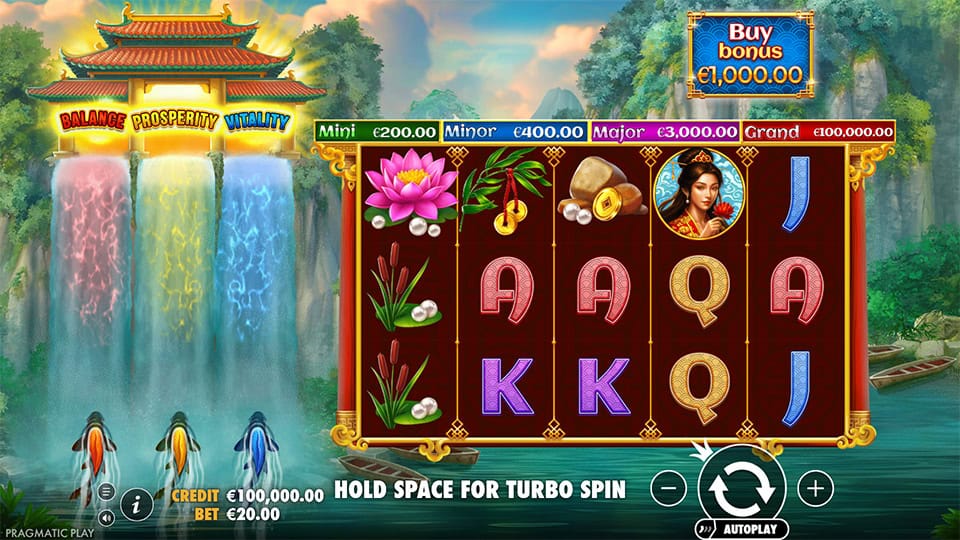 Dragons Gate Bonus Choice slot game preview 1