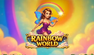 Rainbow World Slot Demo by 1 Ace Studios slot cover image